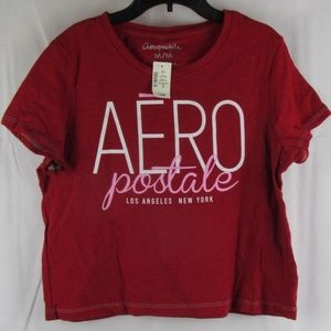 Aeropostale Boxy Crop Shirt